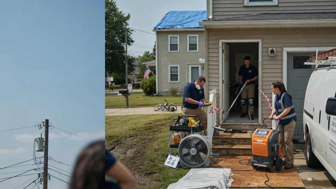 Water Damage Repair in West Des Moines, IA near me